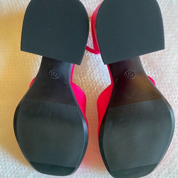 NWT/NIB Wild Fable Women's Bianca Platform Heels Viral Barbie Pink Shoe Size 7.5 - Picture 7 of 14